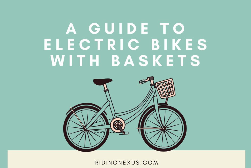ebike with baskets, e bike baskets