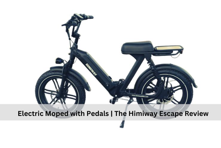 electric moped with pedals, himiway ebike, himiway escape, himiway escape pro